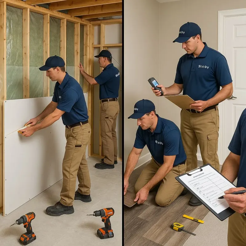 Repairs and Reconstruction process in Penn Wynne, PA